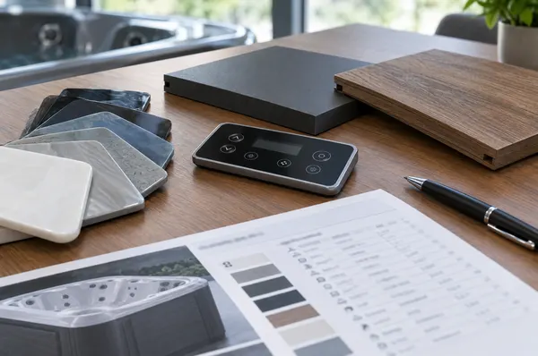 Material samples and specification sheet